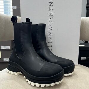 Stella McCartney Trace Rain Rubber Boots